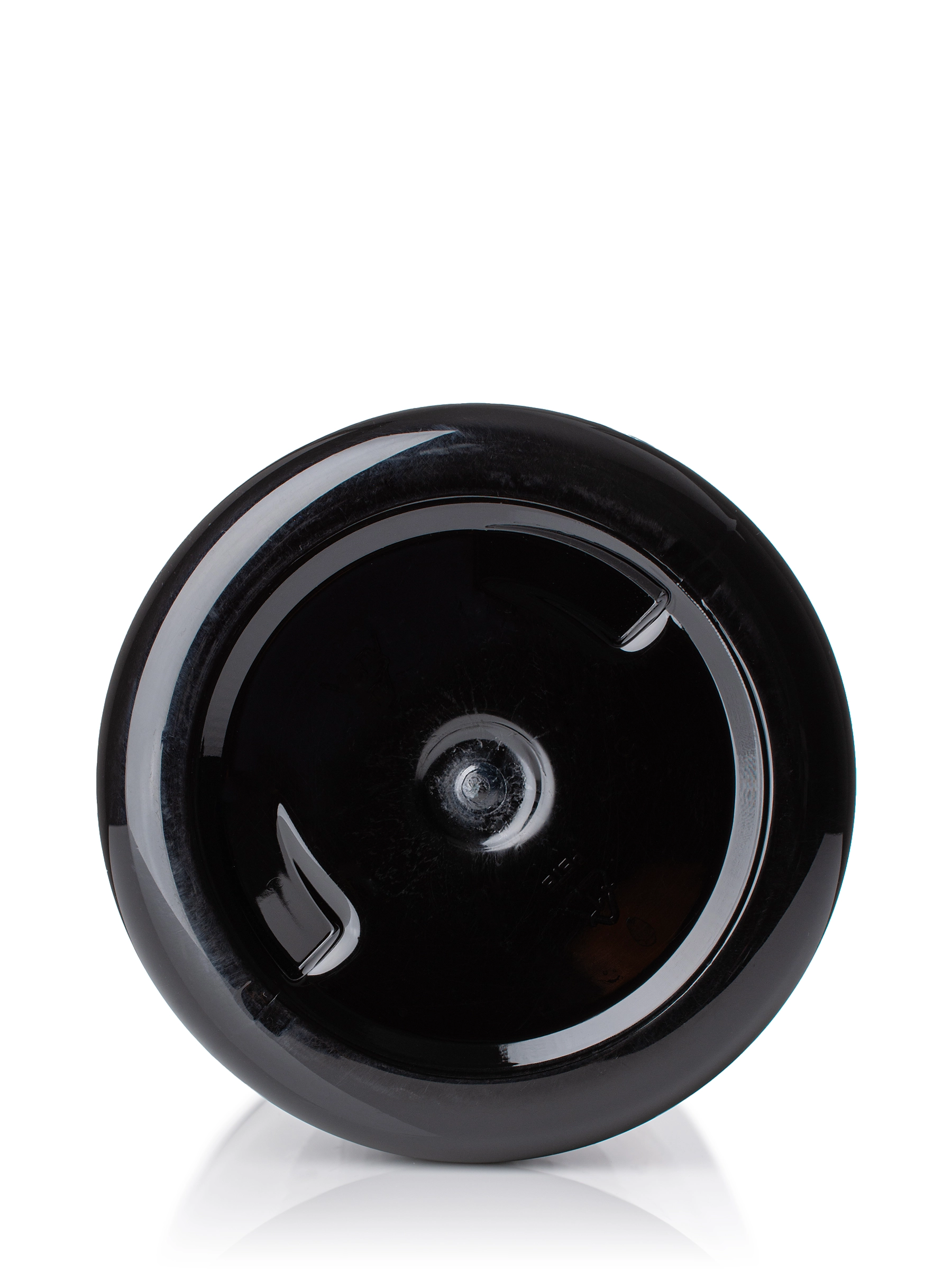 25 oz Black PET Plastic Single Wall Jar – J104BK