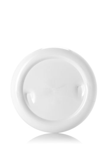 25 oz white PET plastic single wall jar with 89-400 neck finish
