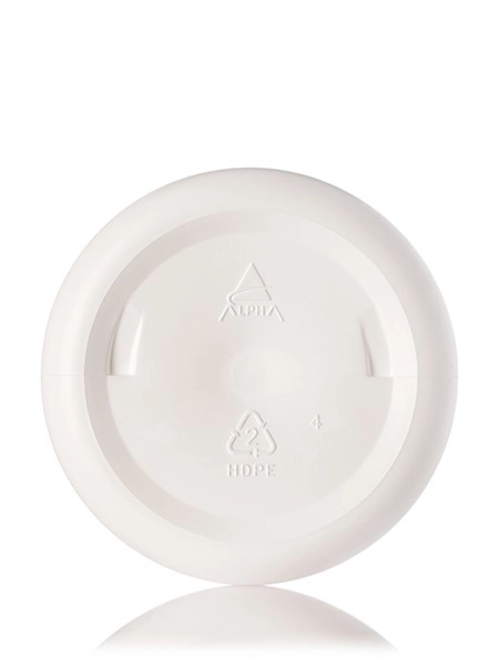 32 oz White HDPE Plastic Single Wall Jar – J105WH