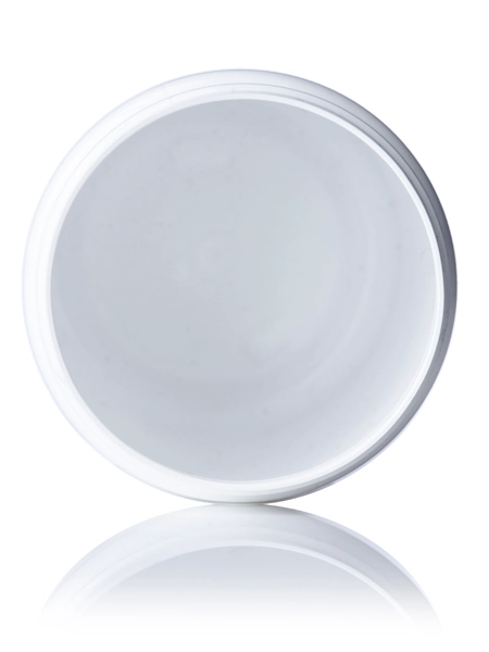 25 oz White HDPE Plastic Single Wall Jar – J109W