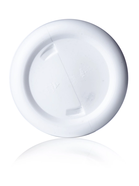 25 oz White HDPE Plastic Single Wall Jar – J109W