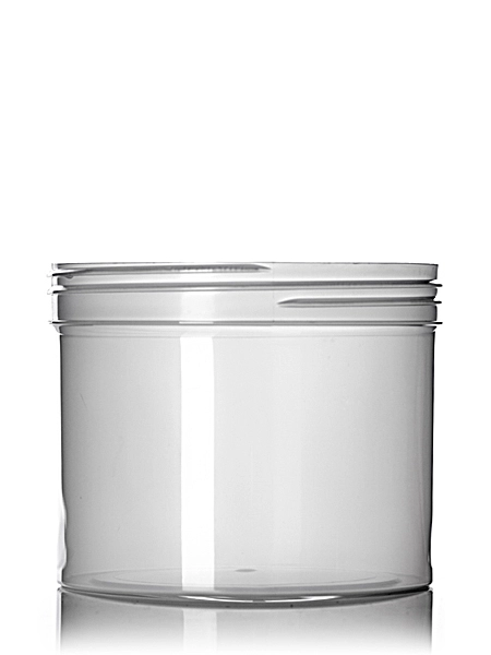 32 oz Natural-Colored PP Plastic Single Wall Jar – J110