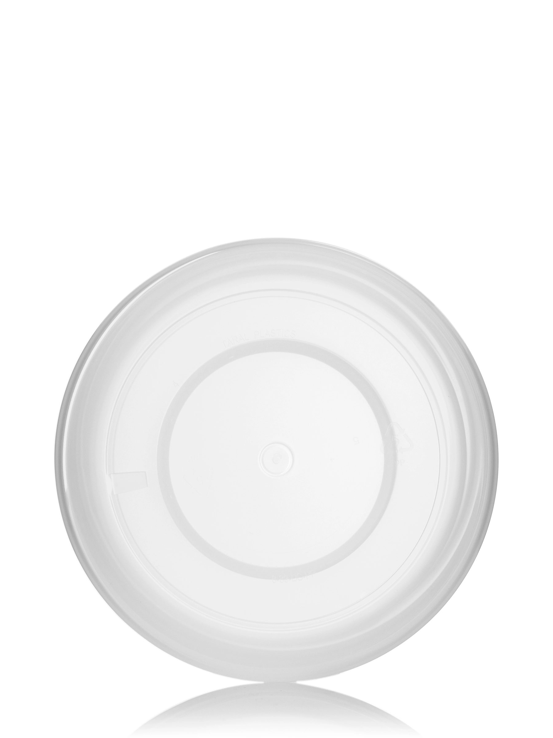 8 oz Natural-Colored PP Plastic Double Wall Straight Base Jar – J114NT