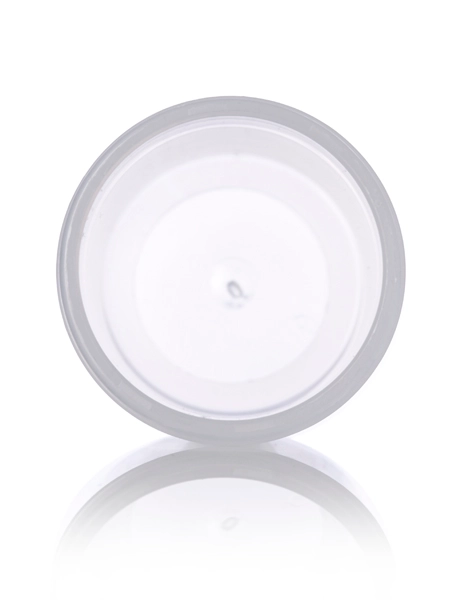 2 oz Natural-Colored PP Plastic Single Wall Jar – J117