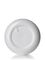 2 oz white PP plastic double wall round base jar with 58-400 neck finish