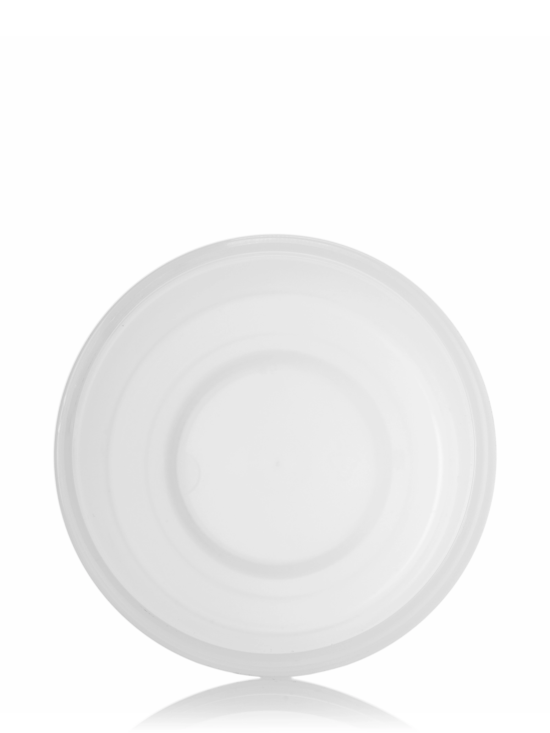 8 oz Natural Frosted PP Plastic Double Wall Round Base Jar – J137NTF