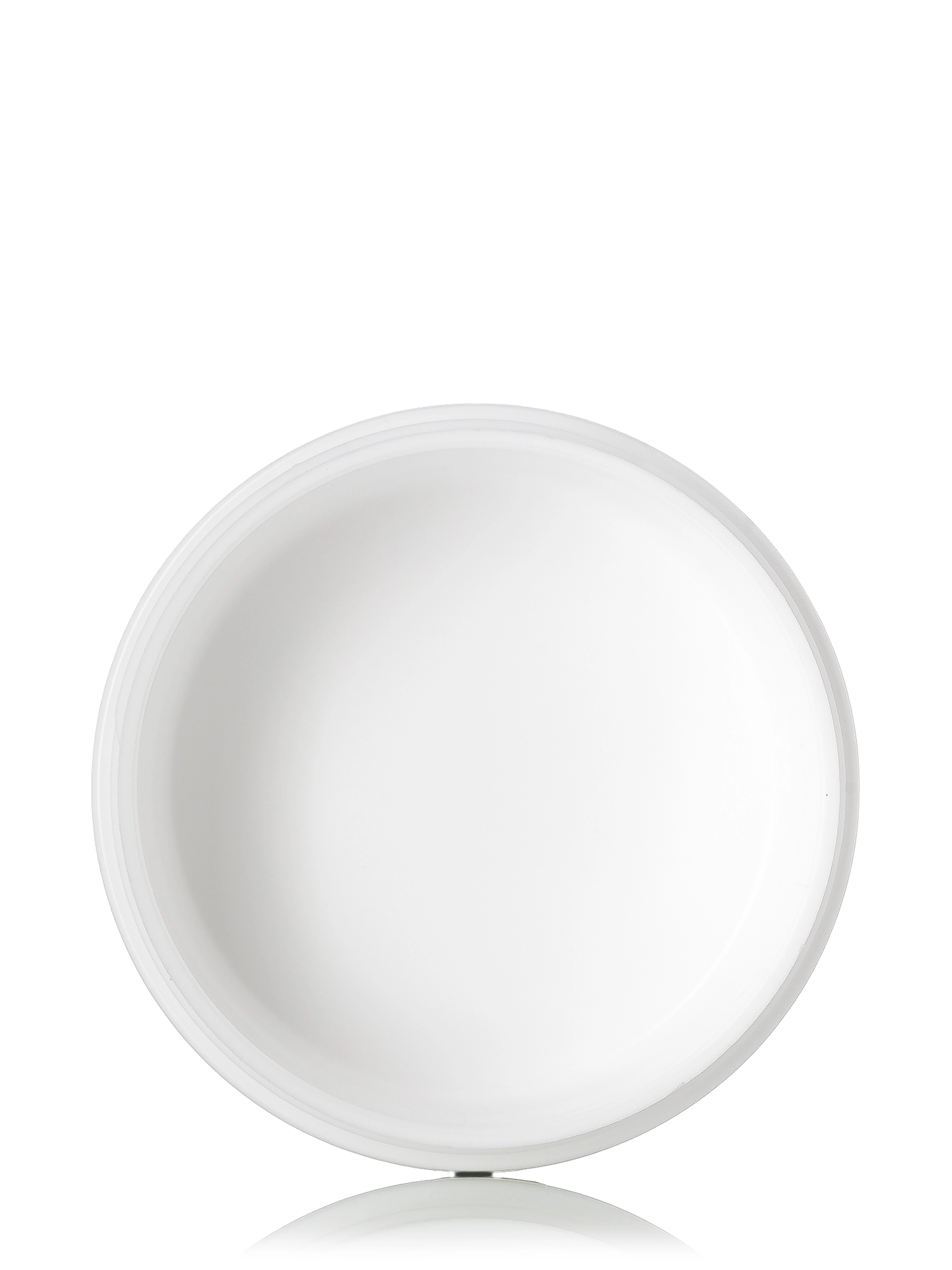 2 oz White PP Plastic Double Wall Round Base Jar – J150WH