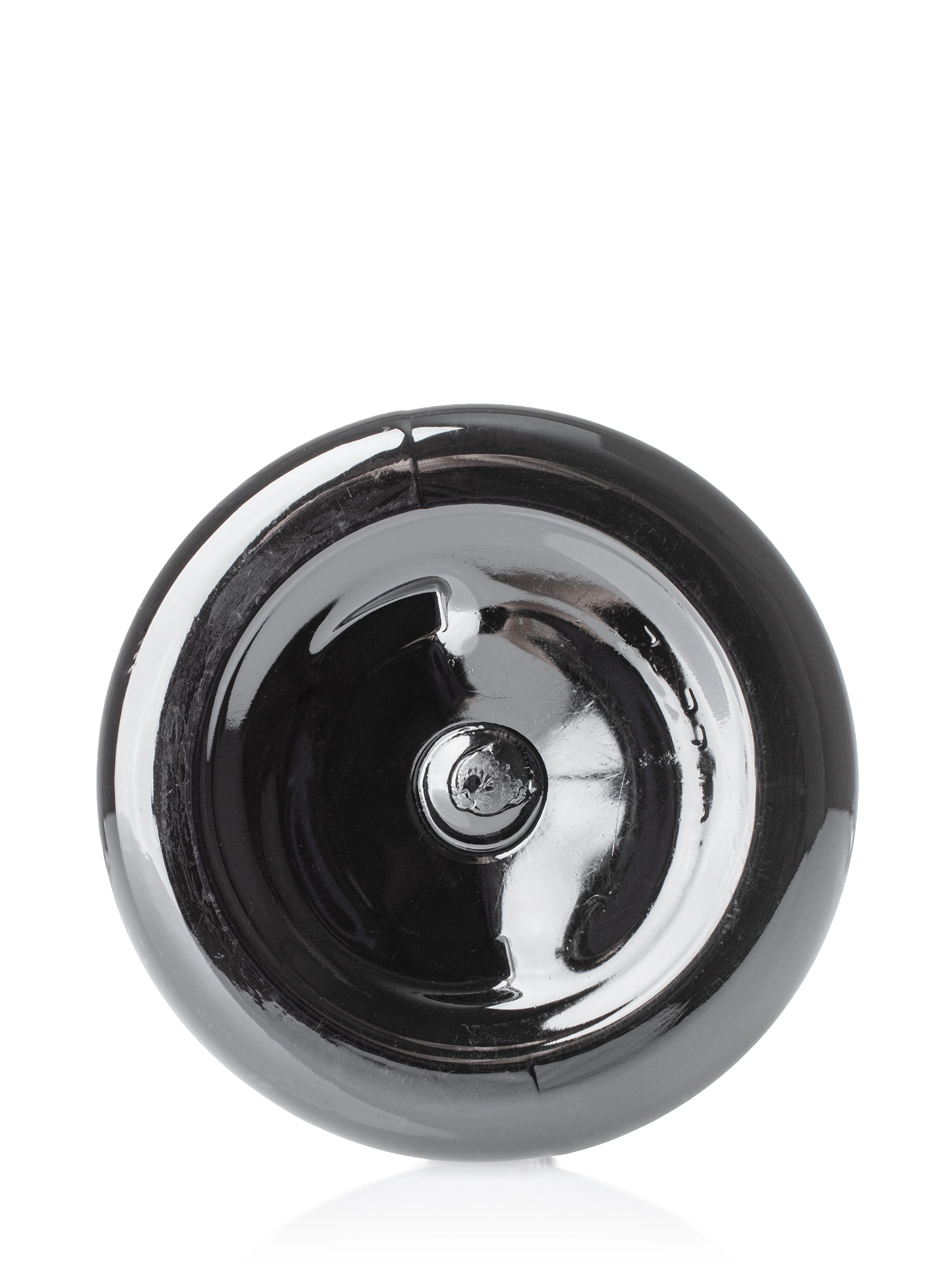 1 oz Black PET Plastic Single Wall Jar – J156BK