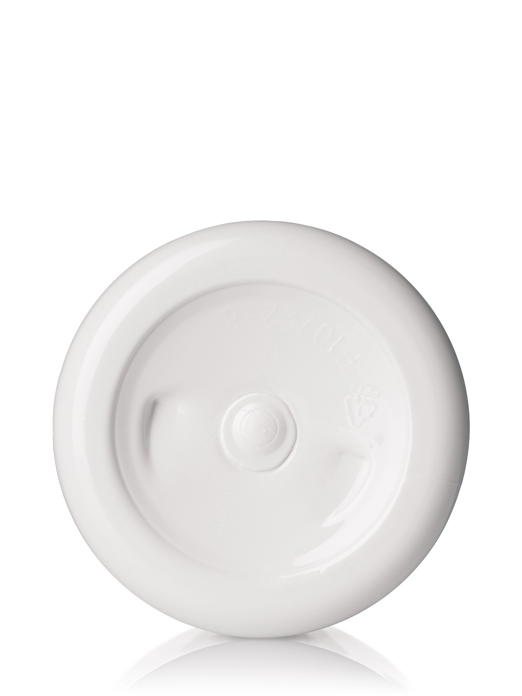 1 oz White PET Plastic Single Wall Jar – J156WH