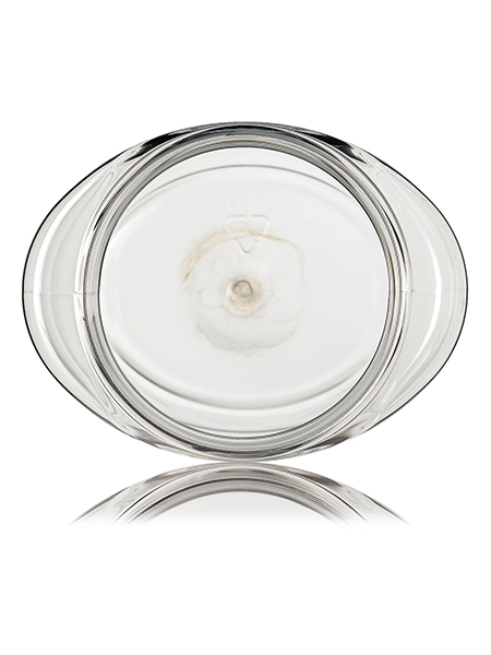 8 oz Clear PET Plastic Single Wall Oval Jar – J157CL