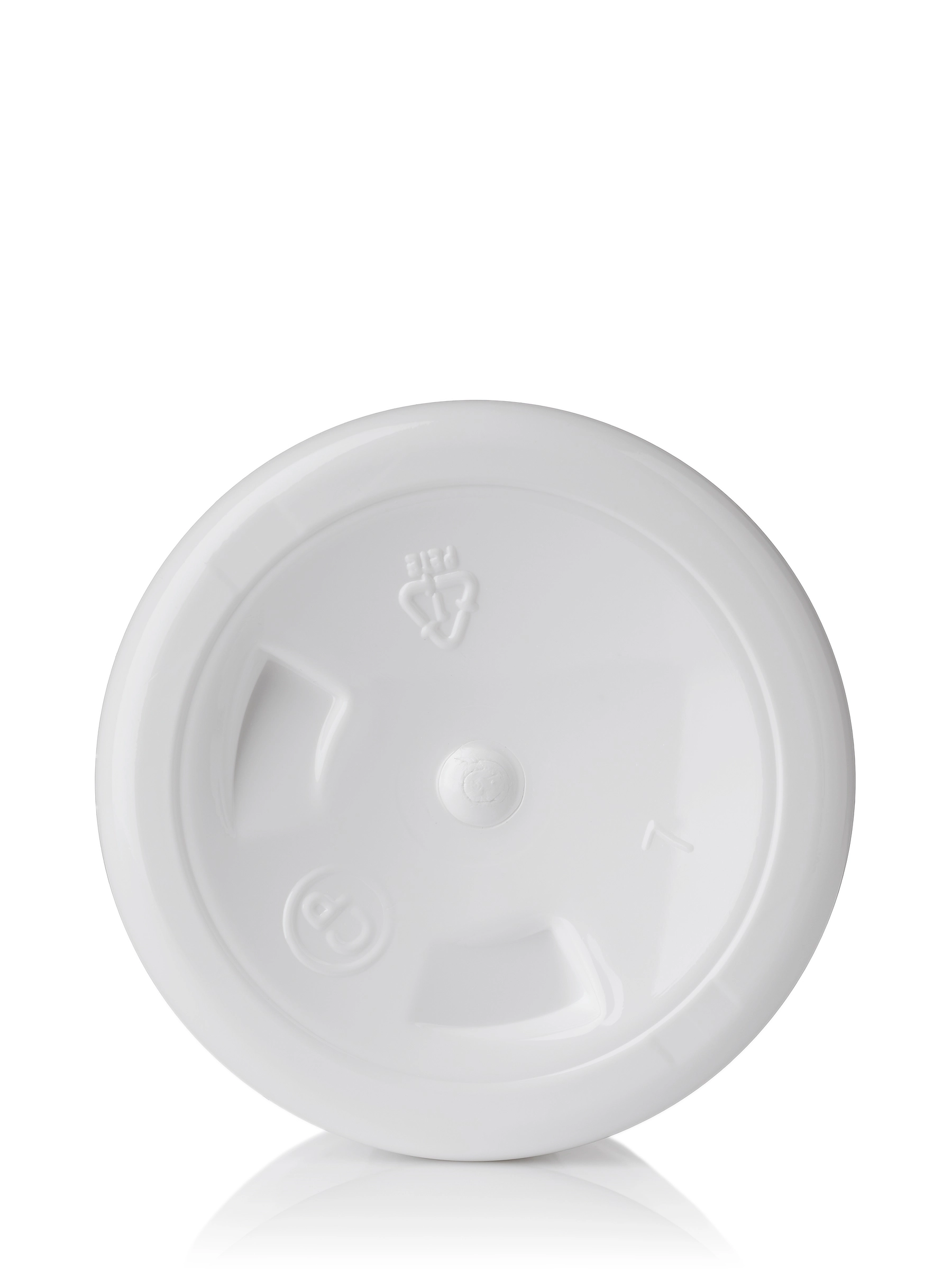 3 oz (100 Ml) White PET Plastic Single Wall Jar – J191WH
