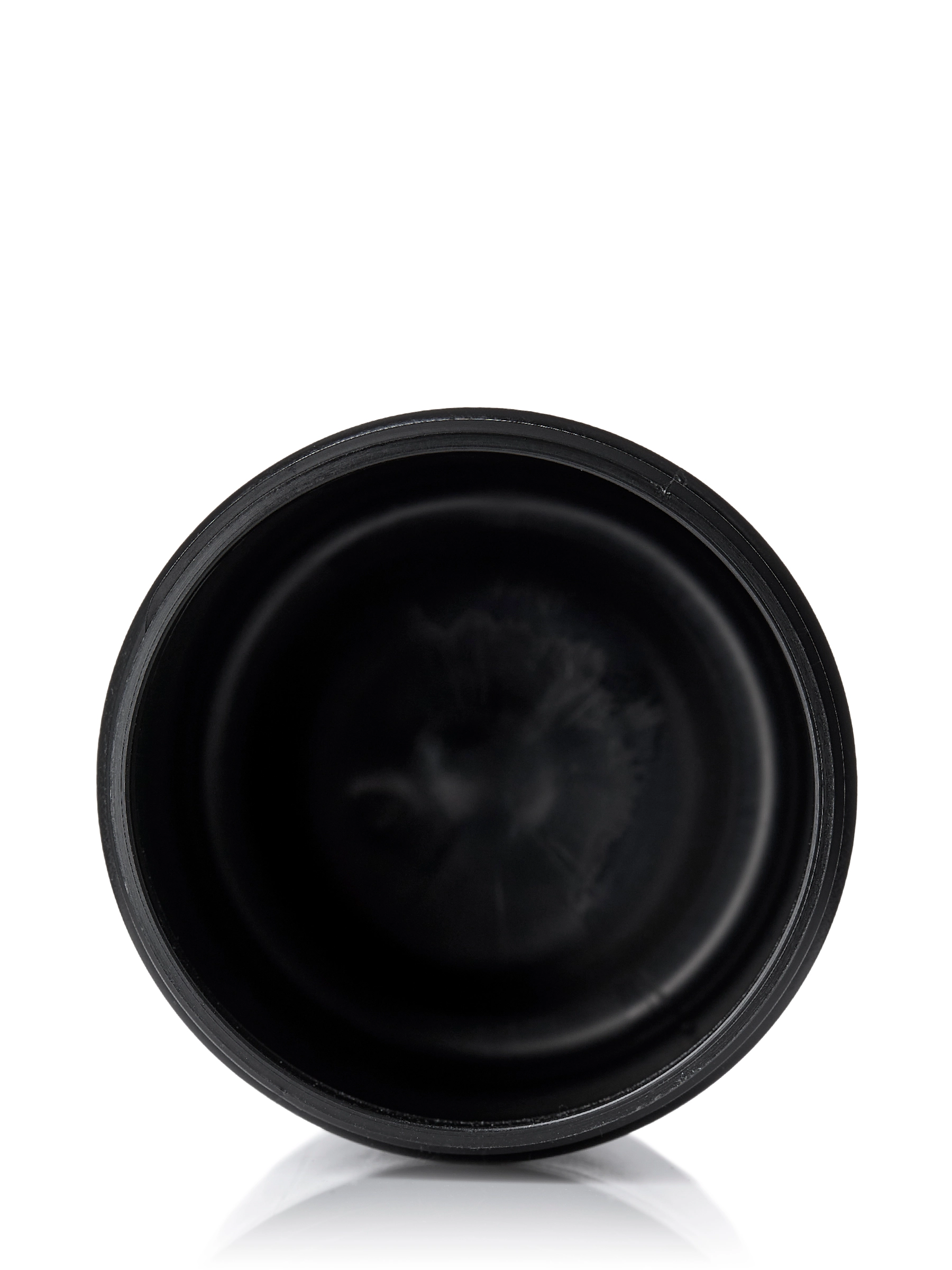 8 oz Black HDPE Plastic Single Wall Jar – J210BK
