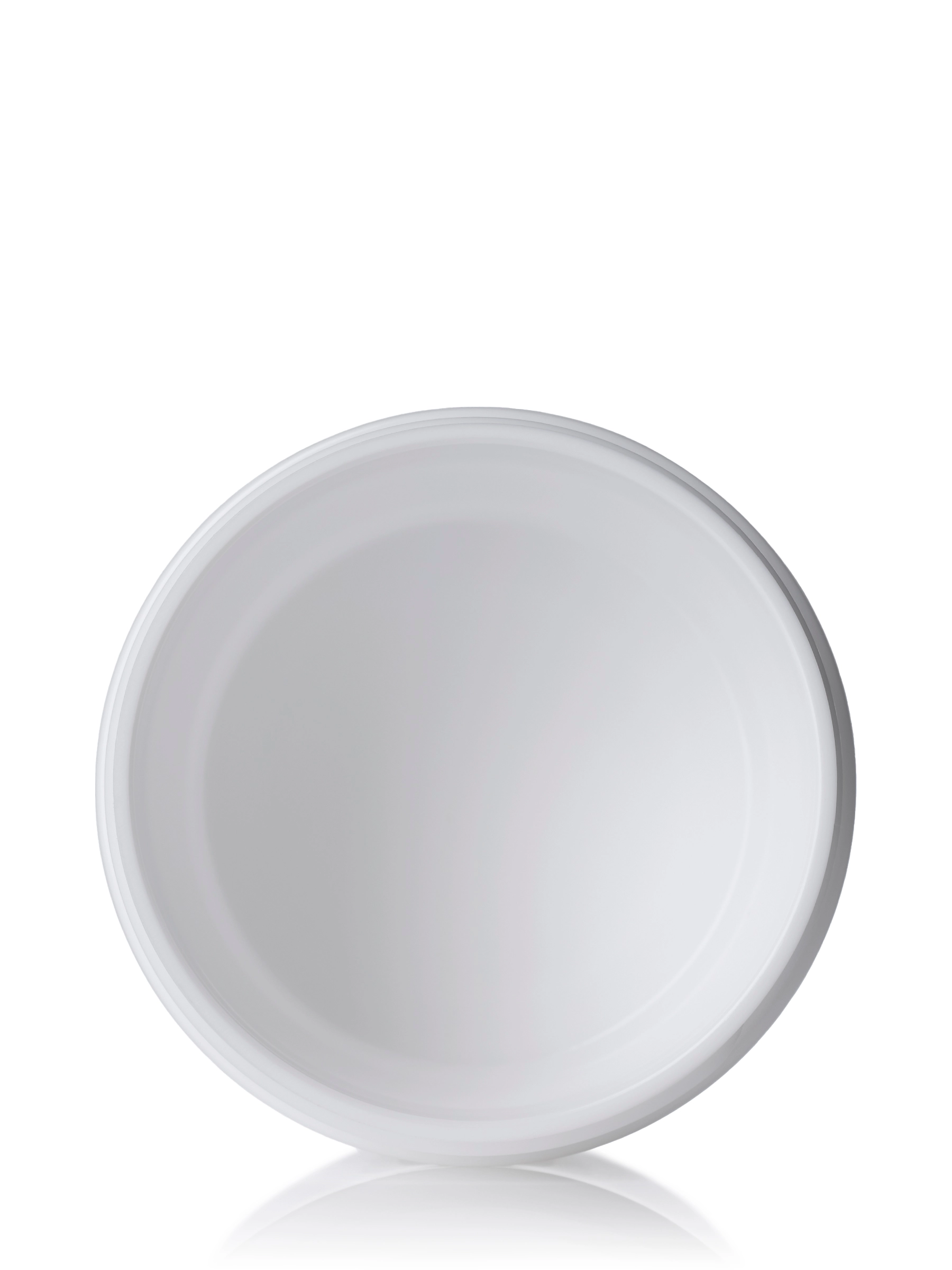 1 oz White PP Plastic Double Wall Straight Base Jar – J255WH