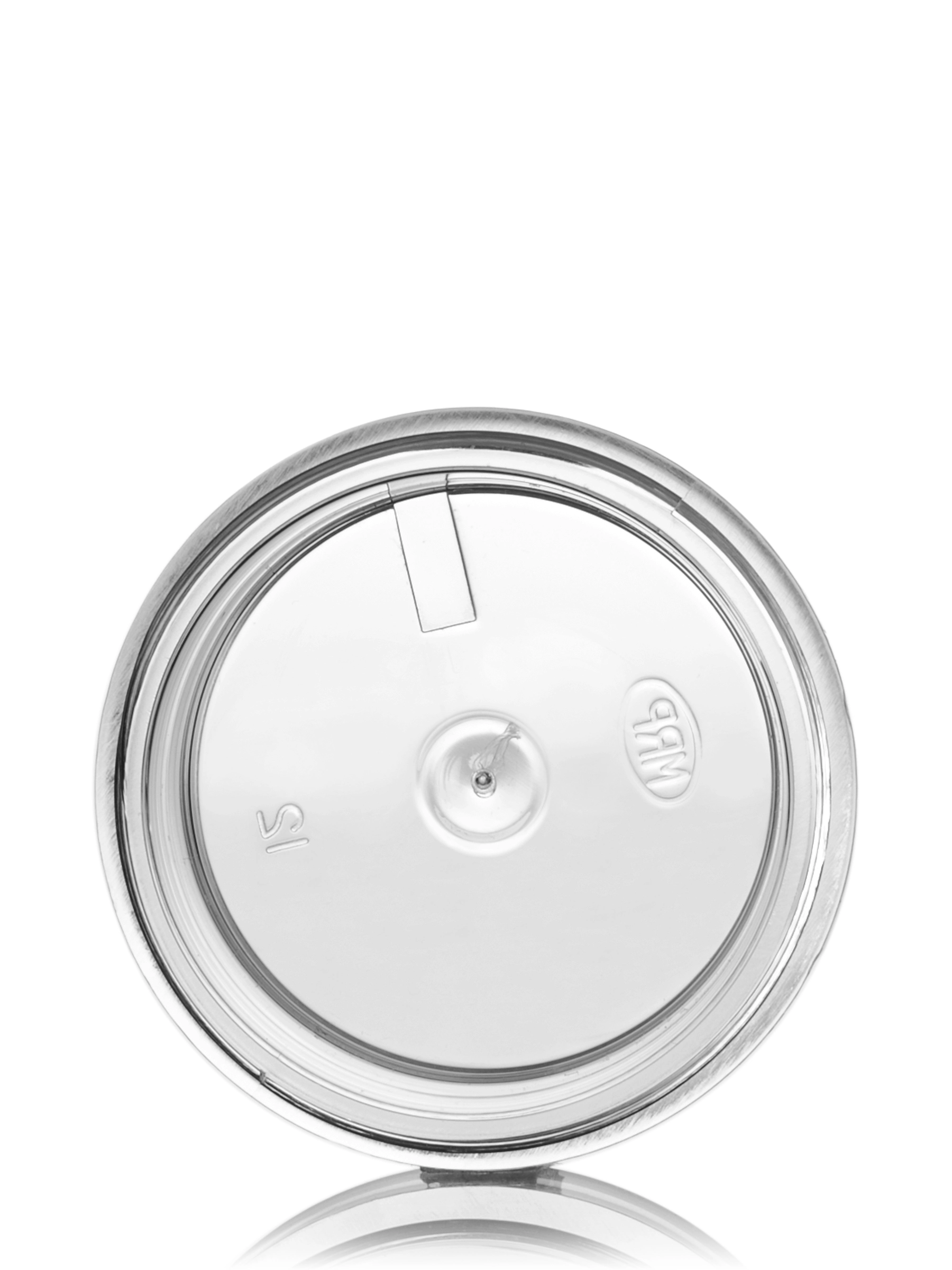 1/2 oz Clear PS Plastic Thick Wall Jar – J303CL