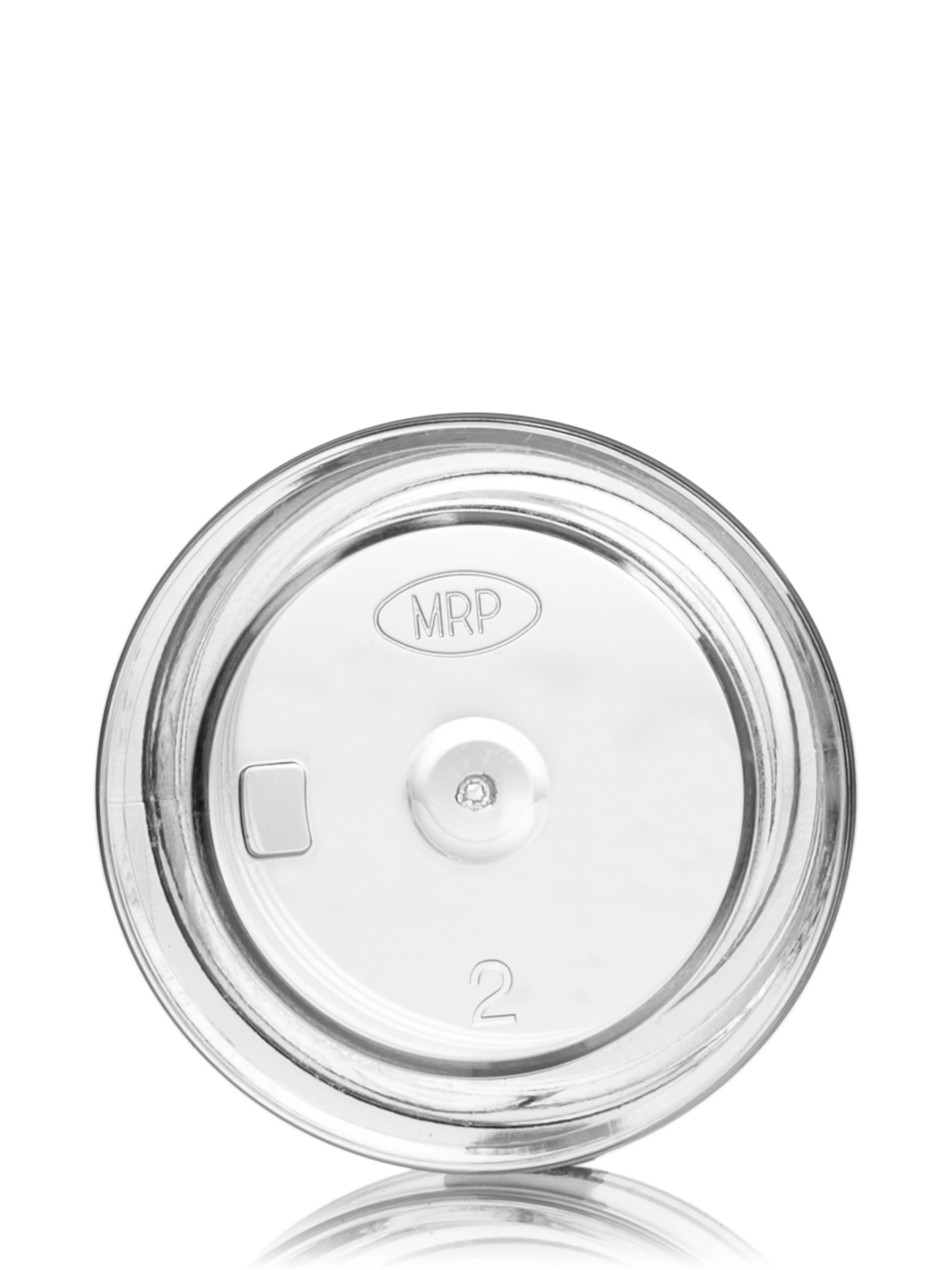 1/4 oz Clear PS Plastic Thick Wall Jar – J311CL