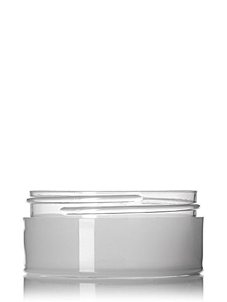 2 oz Natural-Colored PP Plastic Thick Wall Jar – J406