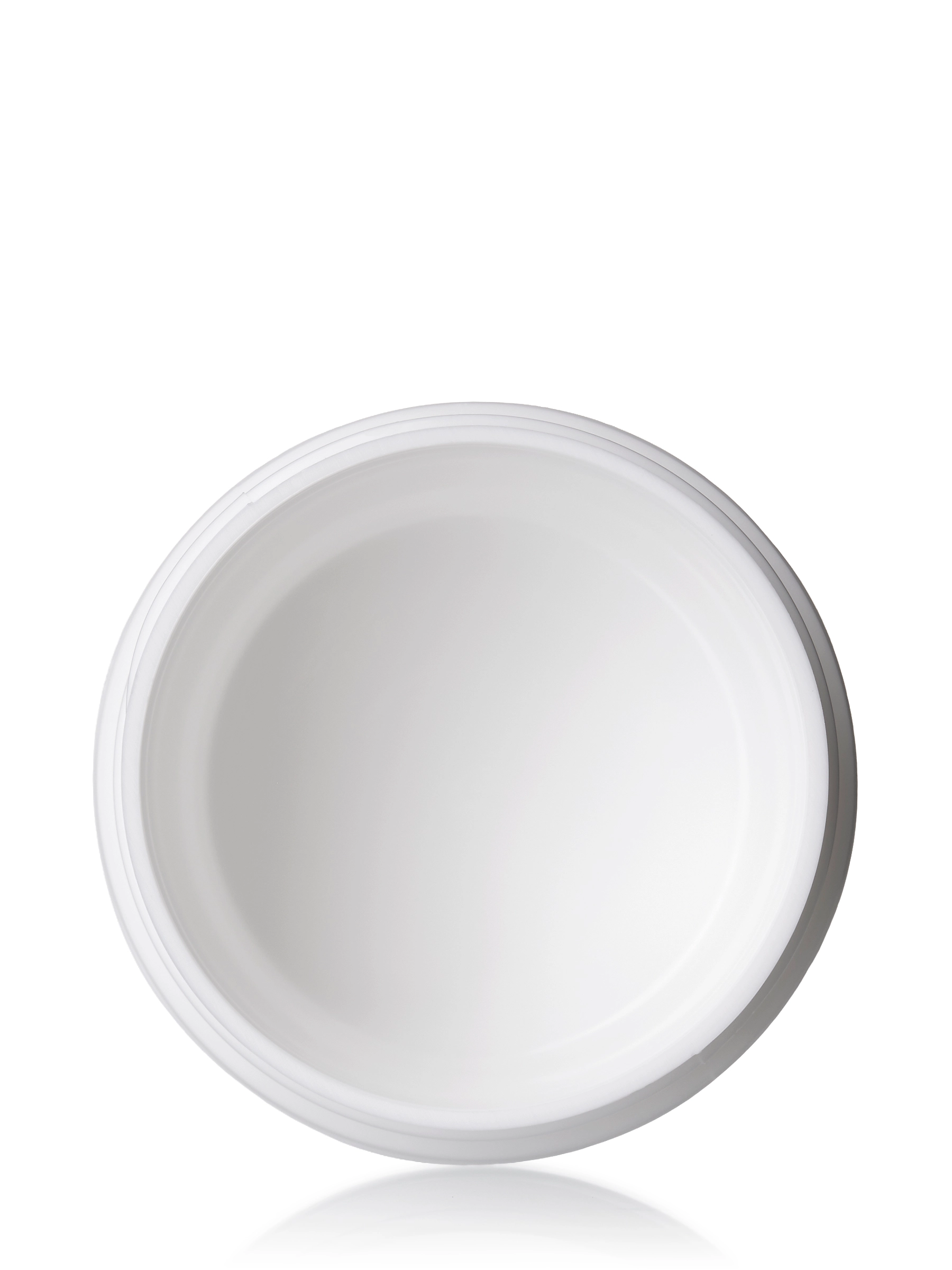 1 oz White PP Plastic Double Wall Straight Base Jar – J537WH