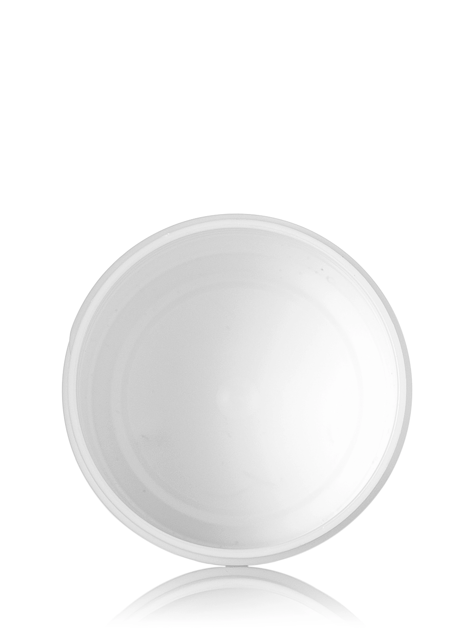 2 oz White PP Plastic Single Wall Jar – J612WH