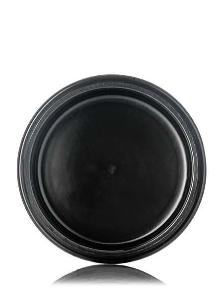 1/2 oz Black PP Plastic Double Wall Straight Base Jar – J633BK