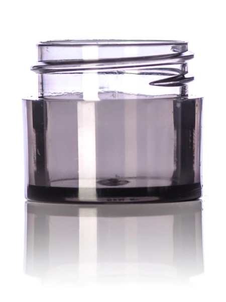 1/4 oz Gray PS Plastic Thick Wall Jar – J741S