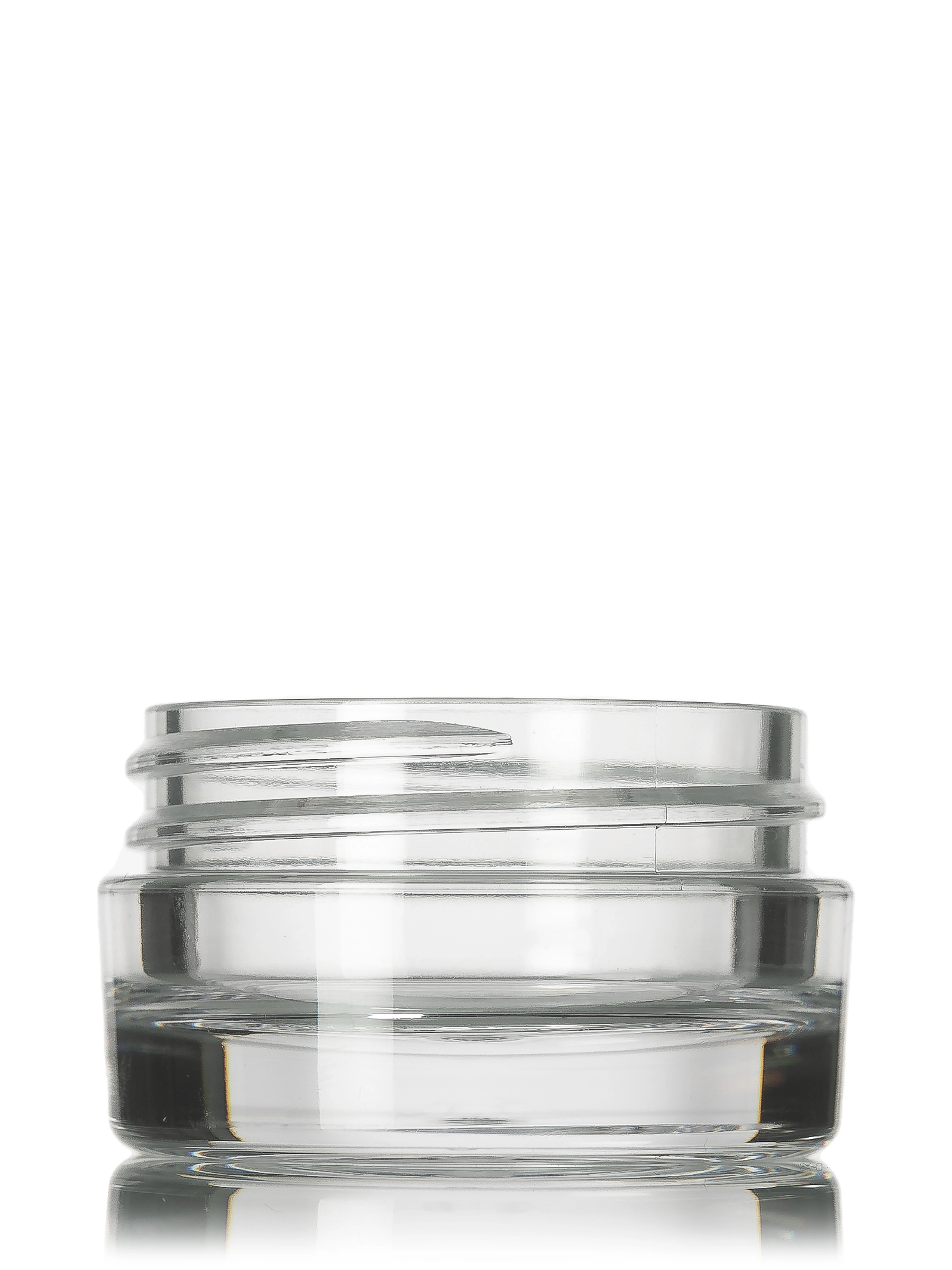 15 ml Clear PET Single Wall Jar – J795CL