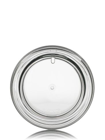 50 ml clear PET plastic single wall jar with 58-400 neck finish