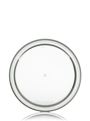 100 ml clear PET single wall jar with 75-400 neck finish