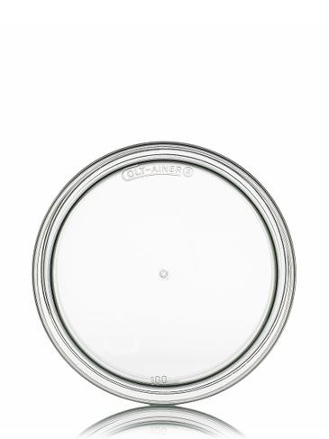 100 ml clear PET single wall jar with 75-400 neck finish
