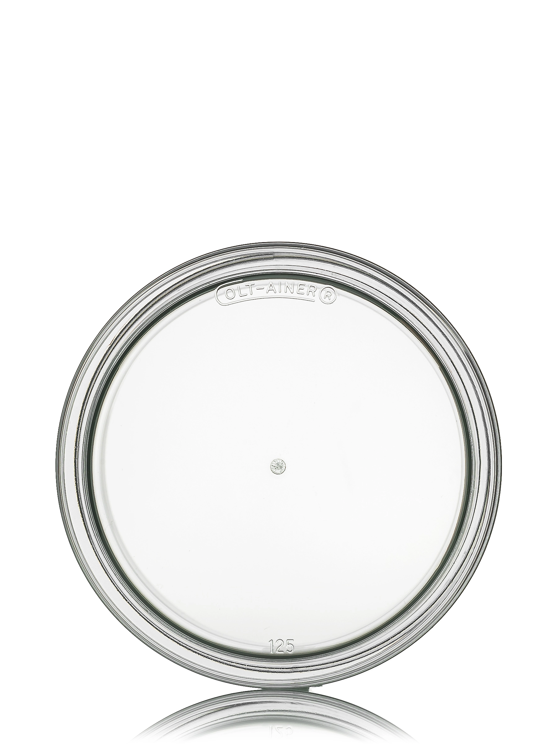 125 ml Clear PET Single Wall Jar – J802CL