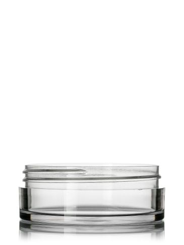 150 ml clear PET single wall jar with 89-400 neck finish