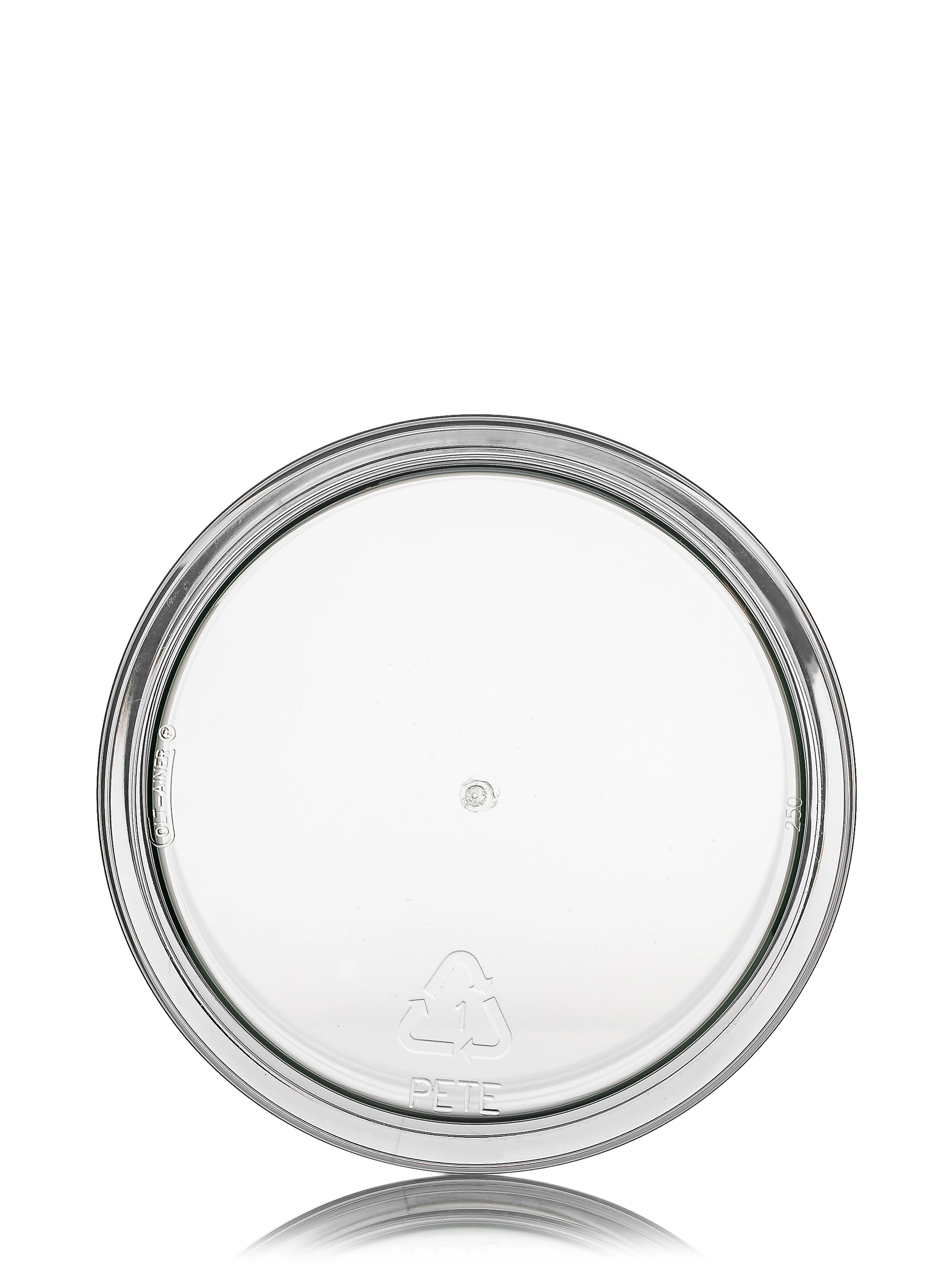 250 ml Clear PET Single Wall Jar – J813CL