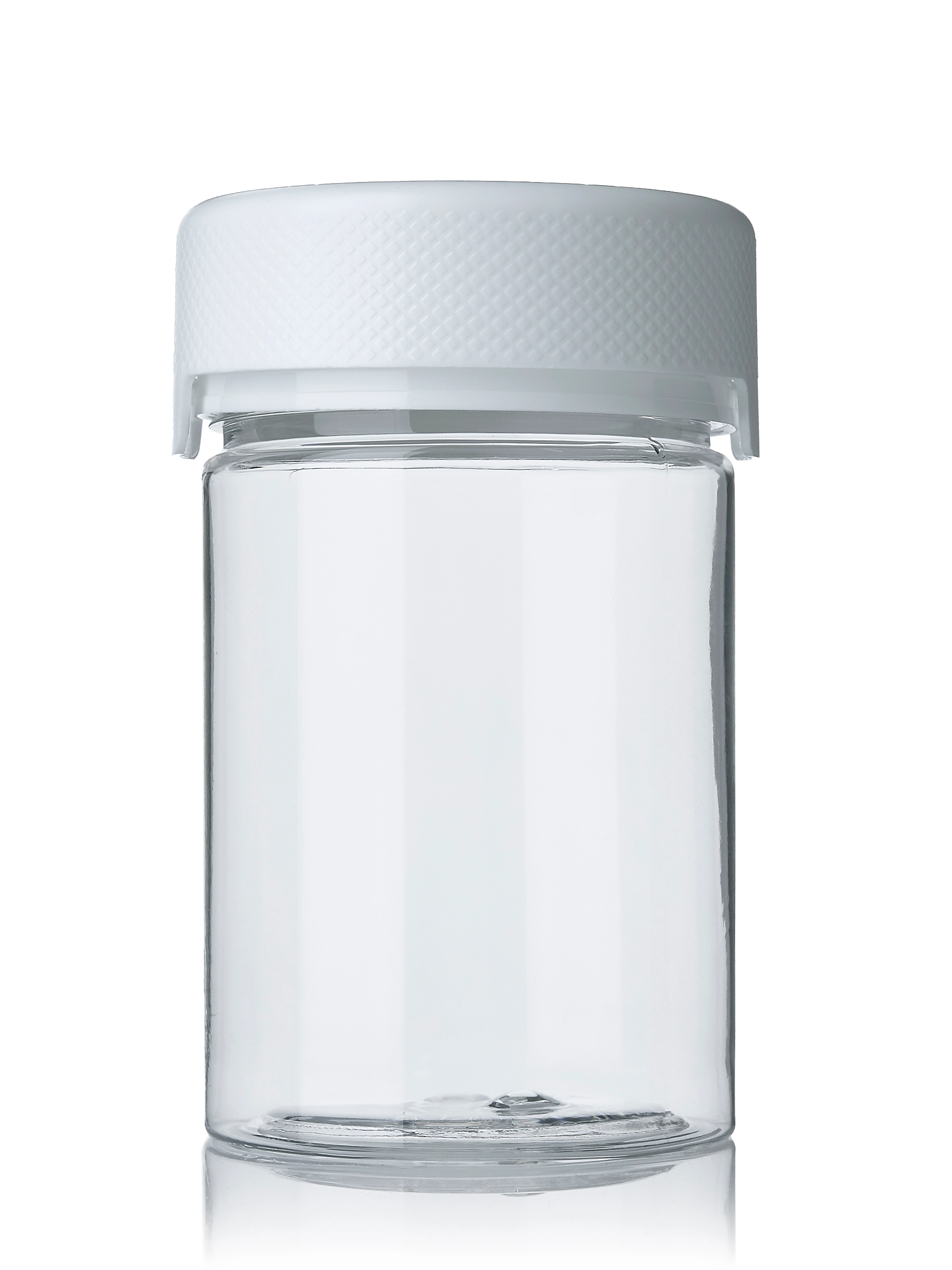 4 oz Clear PET Plastic Aviator Jar – J814CLWH
