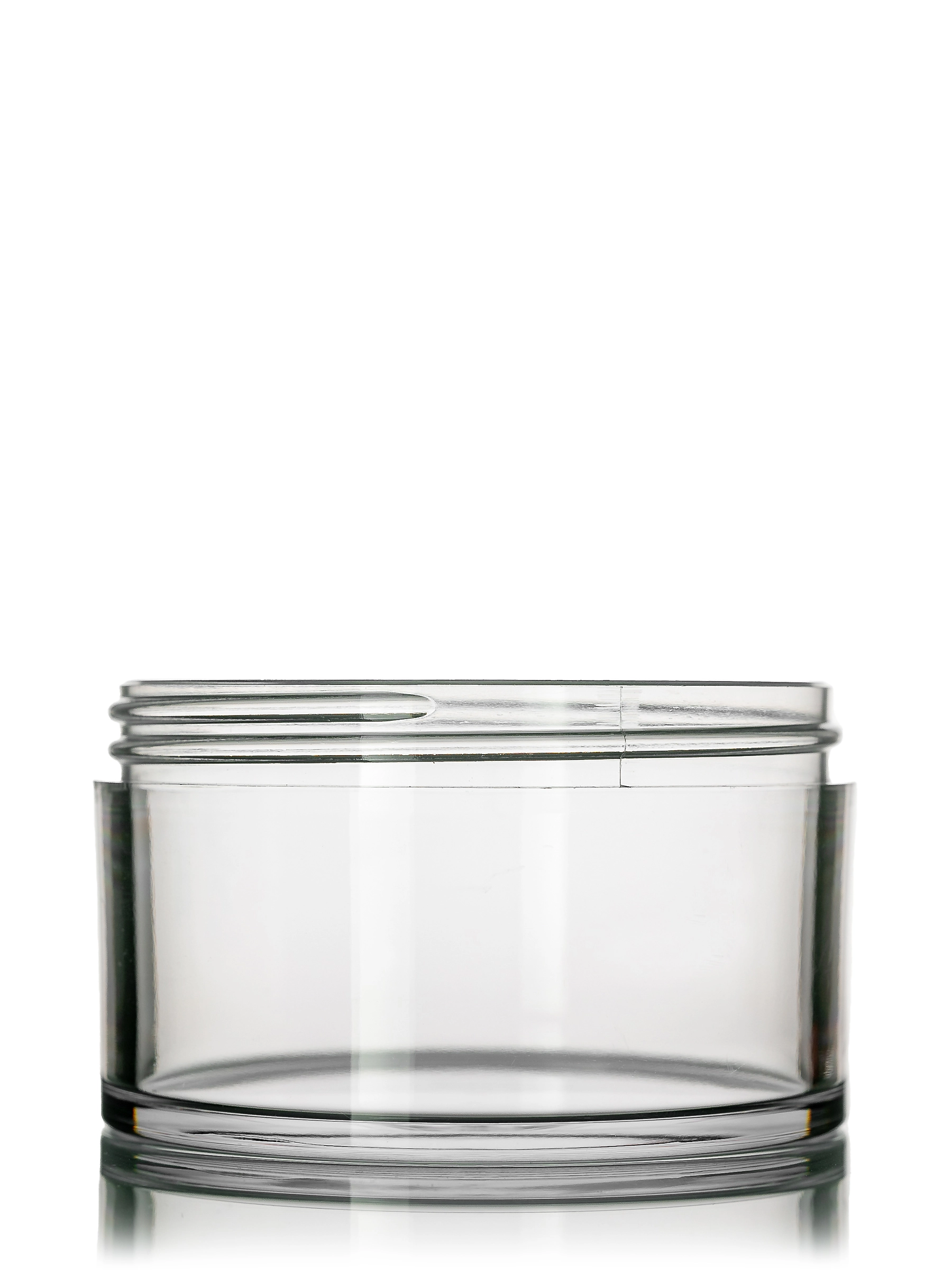 12 oz Clear PET Single Wall Jar – J817CL