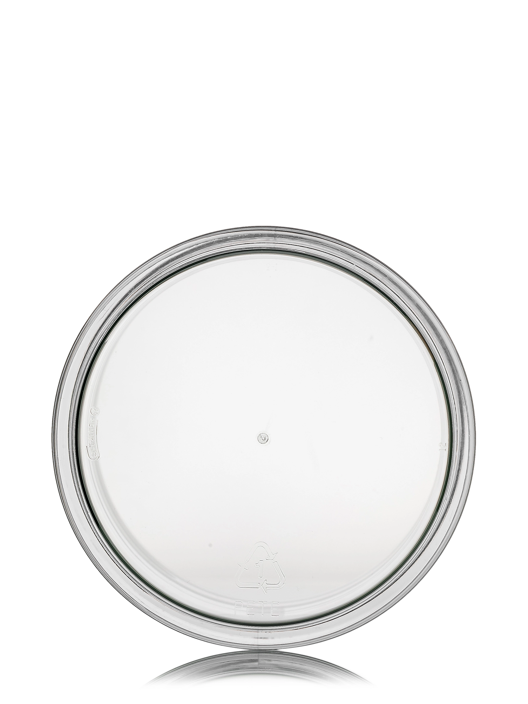 12 oz Clear PET Single Wall Jar – J817CL