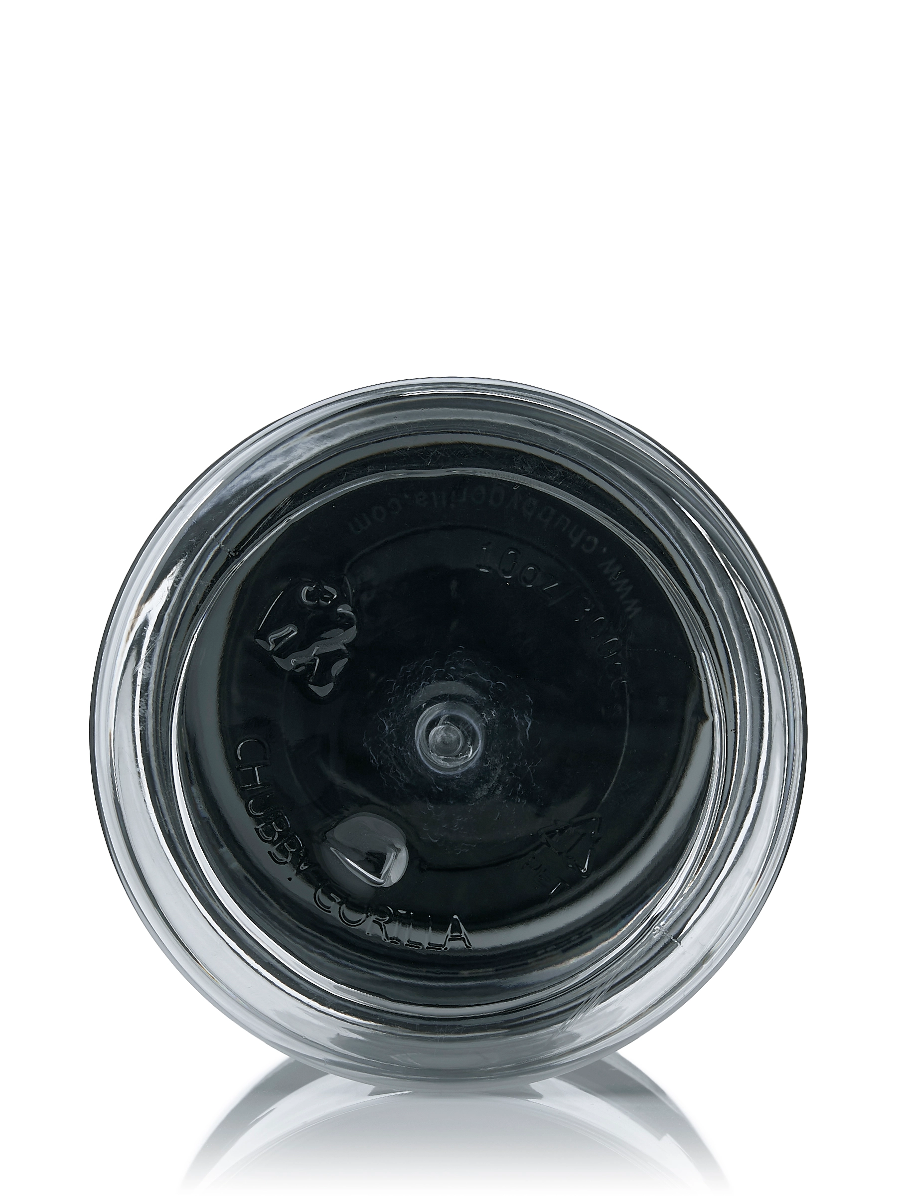 10 oz Clear PET Plastic Aviator XL Jar – J827CLBK