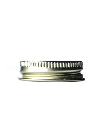 Gold metal 33-400 lid with standard plastisol liner