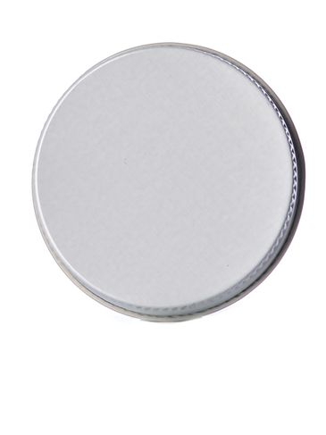 White metal 53-400 lid with standard plastisol liner