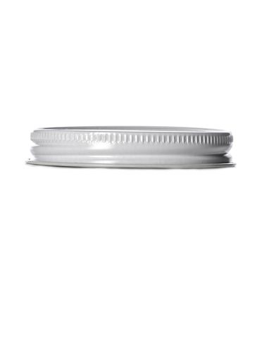 White metal 63-400 lid with standard plastisol liner