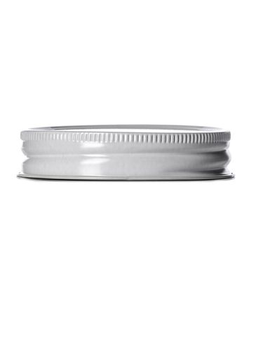 White metal 70-450G lid with standard plastisol liner