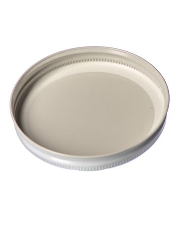 White metal 83-400 lid with standard plastisol liner