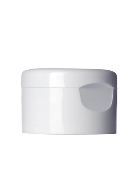 White Plastic 22-400 Fliptop Cap – L037