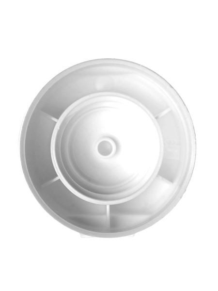 White Plastic 22-400 Fliptop Cap – L037