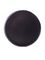 Black phenolic 18-400 lid with LDPE polycone liner
