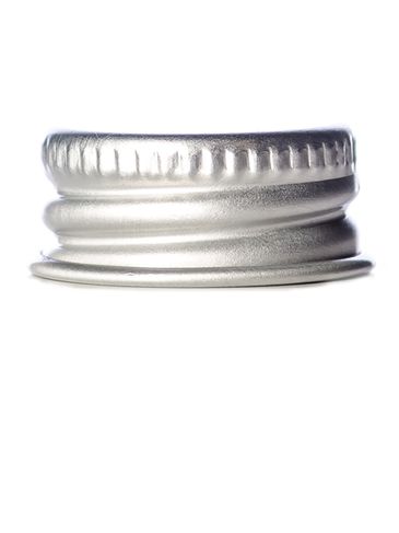 Silver aluminum 20-400 lid with foam liner