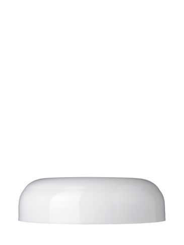 White PP plastic 53-400 unlined dome lid