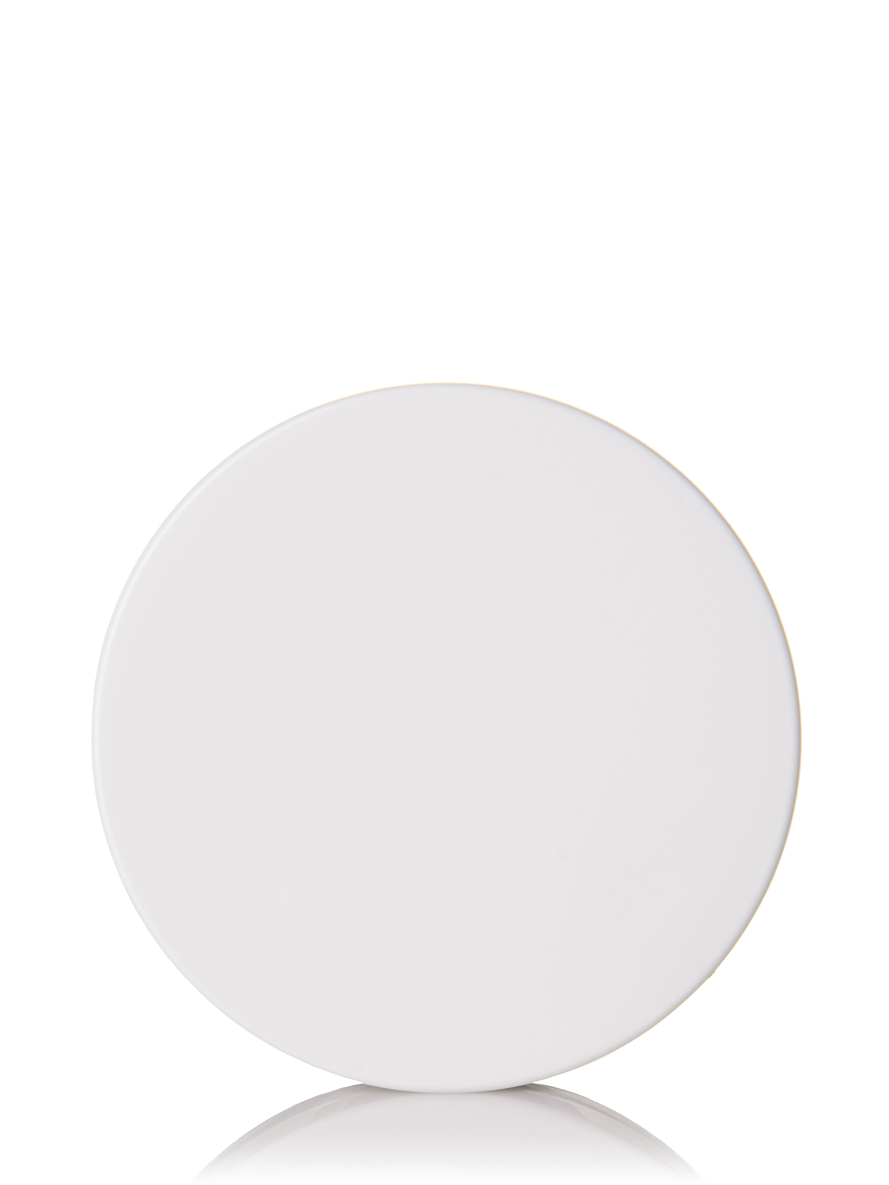 White PP Plastic 89-400 Smooth Skirt Lid – L1234WHH51