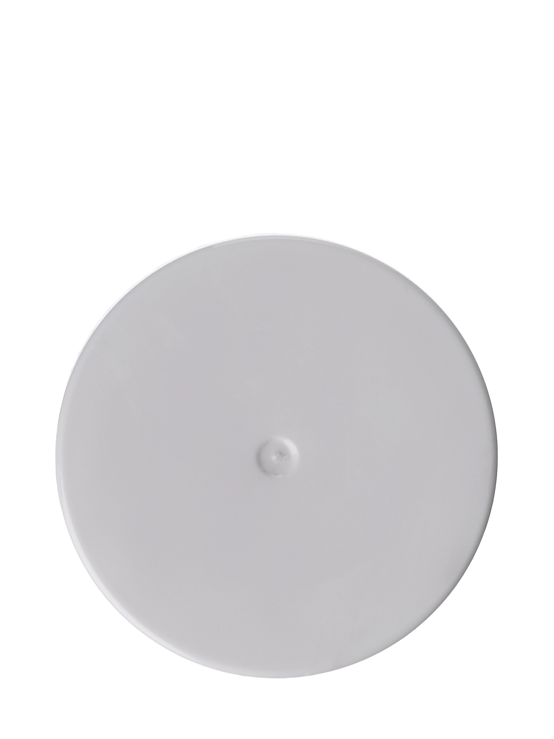 White PP Plastic 38-400 Smooth Skirt Lid – L1299WHH75