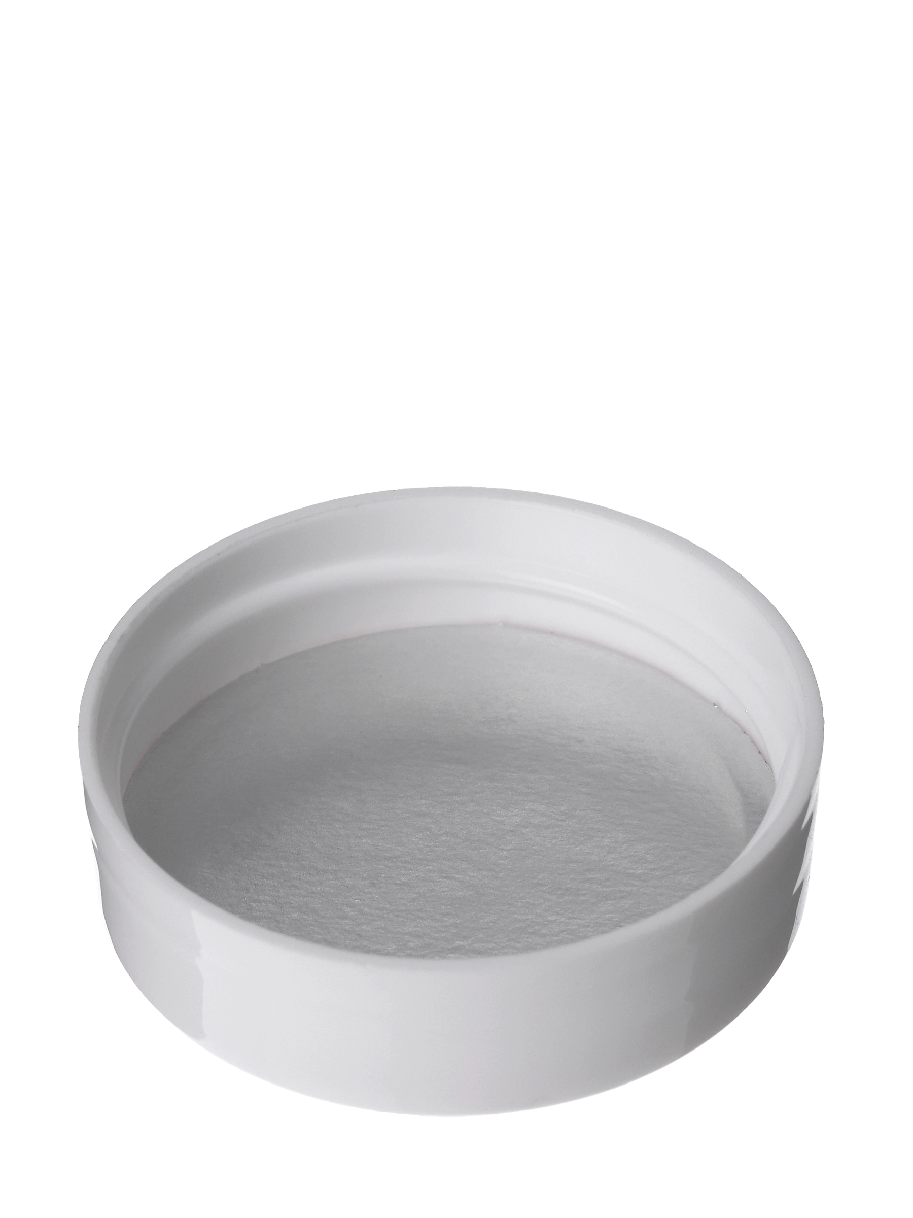 White PP Plastic 38-400 Smooth Skirt Lid – L1299WHH75