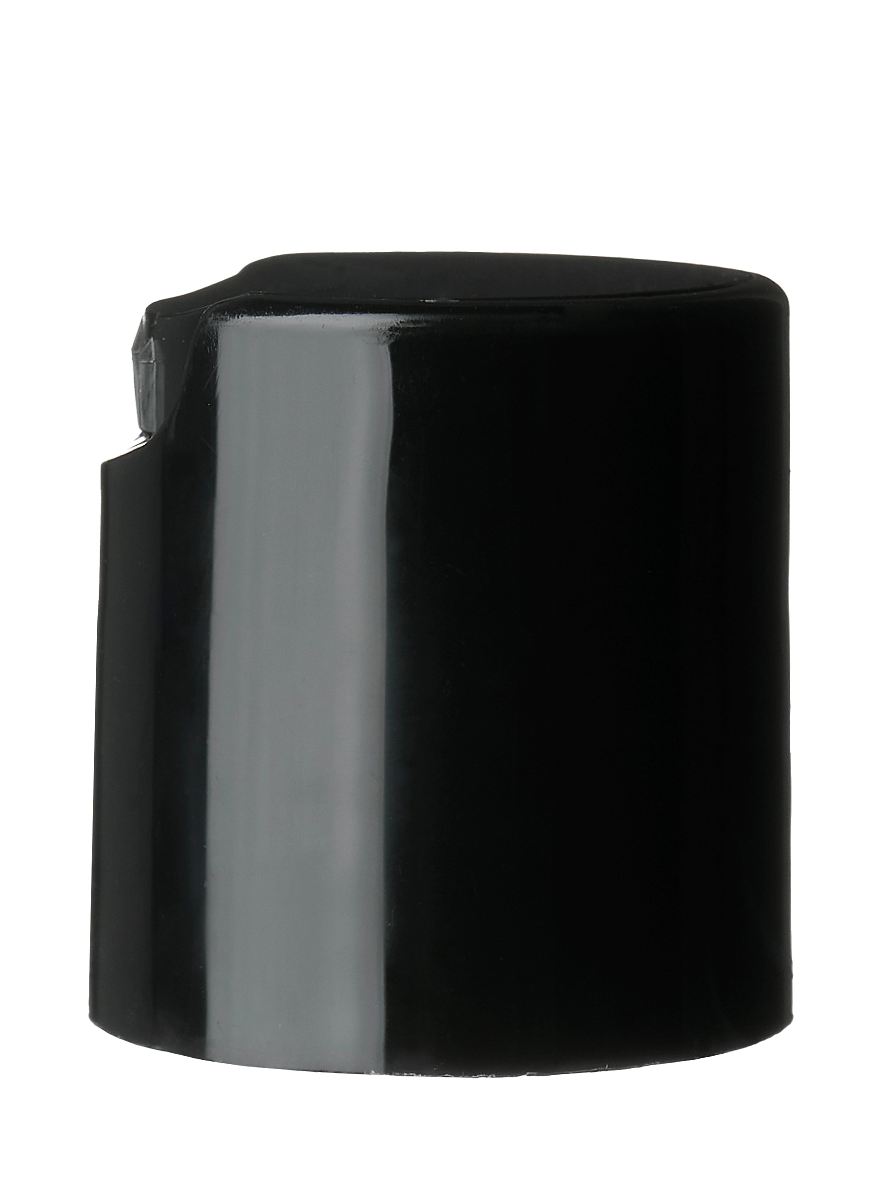 Black PP Plastic 20-410 Smooth Skirt Disc Top Lid – L1384BKP4