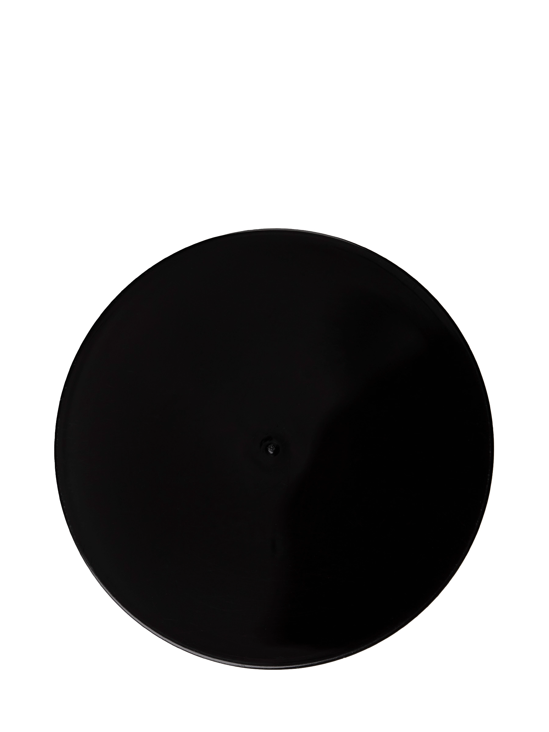 Black PP Plastic 70-400 Smooth Skirt Lid – L1398BKH28